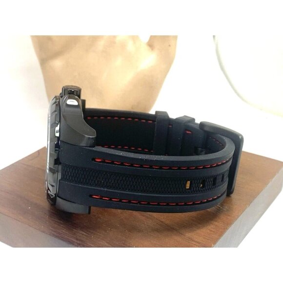 Invicta Men's Watch 30760 Pro Diver Quartz Red Black Dial Rubber Strap 52mm - Picture 10 of 15